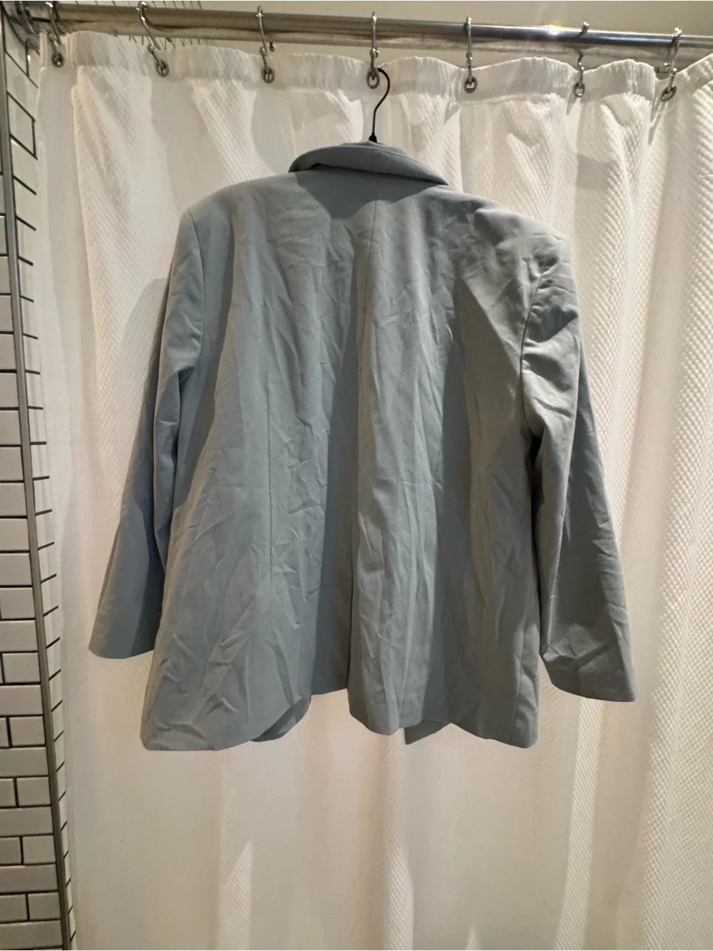 Open Edit Pale Blue Women's Blazer